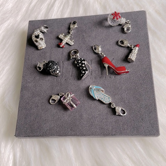 🦢 Swarovski Charm Bracelet with Charms 🦢 - Picture 4 of 13